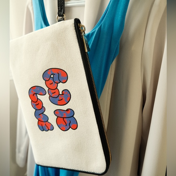 Michael Kors Food is Love pouch- brand new - Picture 2 of 5